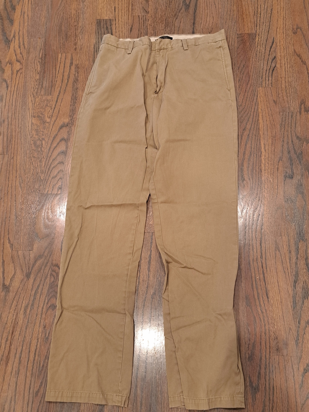Banana Republic Tan Chino Pants - Relaxed Straight Fit